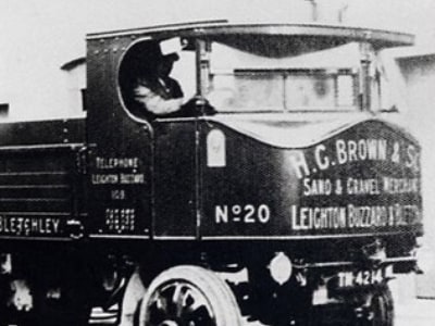 1910s. Sentinell steam wagon